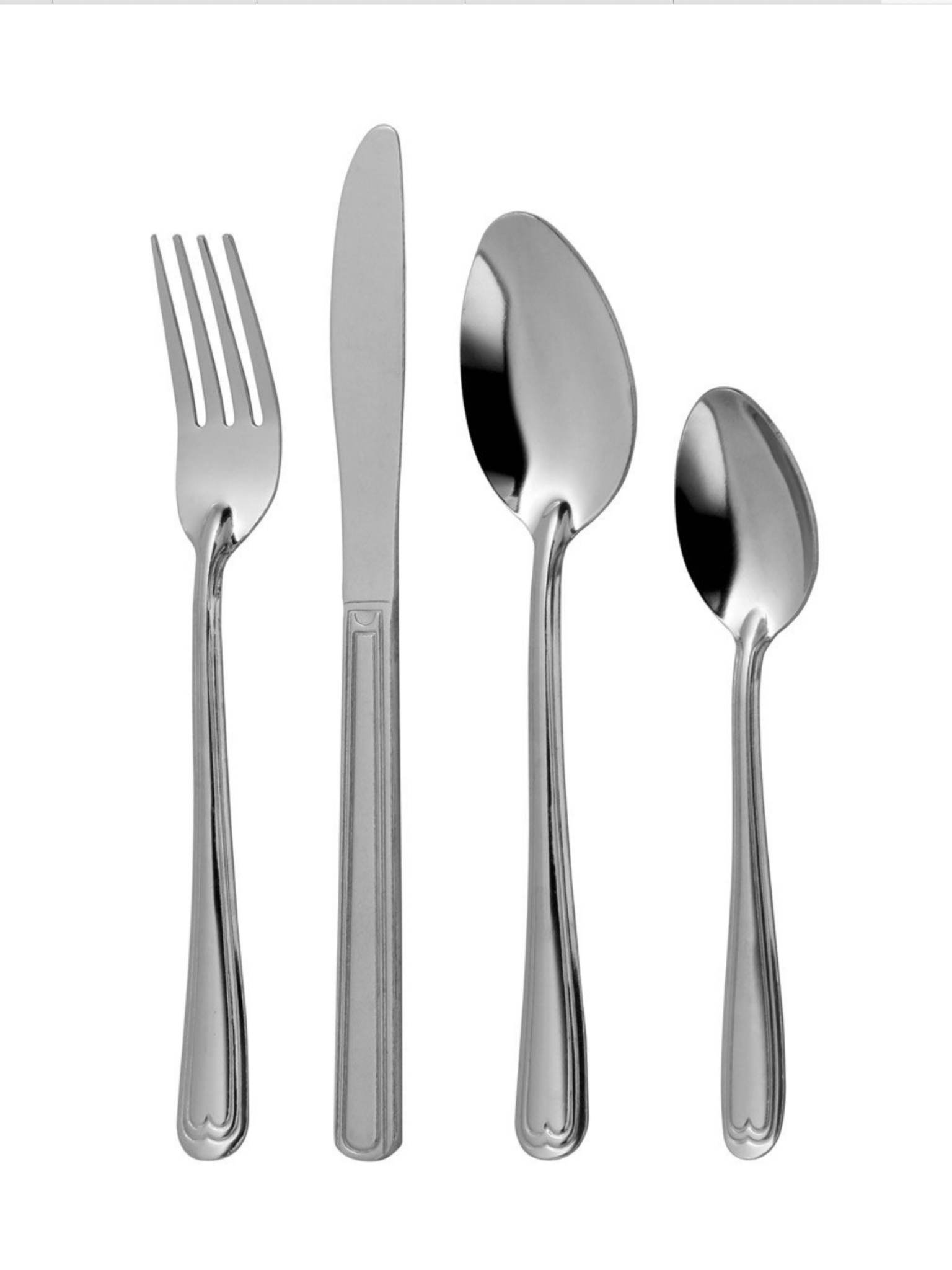 Sweetheart 16pc Cutlery Set